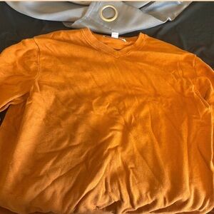 Amazon Essentials Warm Orange Knit Sweater